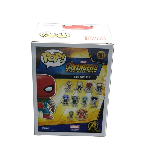 Funko Pop! Marvel Avengers Infinity War Iron Spider Man Bobble-Head 287 - Picture 5 of 10